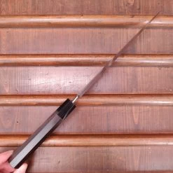 Hatsukokuro Nakagawa 210mm Gyuto Aogami 1 Damascus Ebony Handle -Knife shop IMG20230321143850