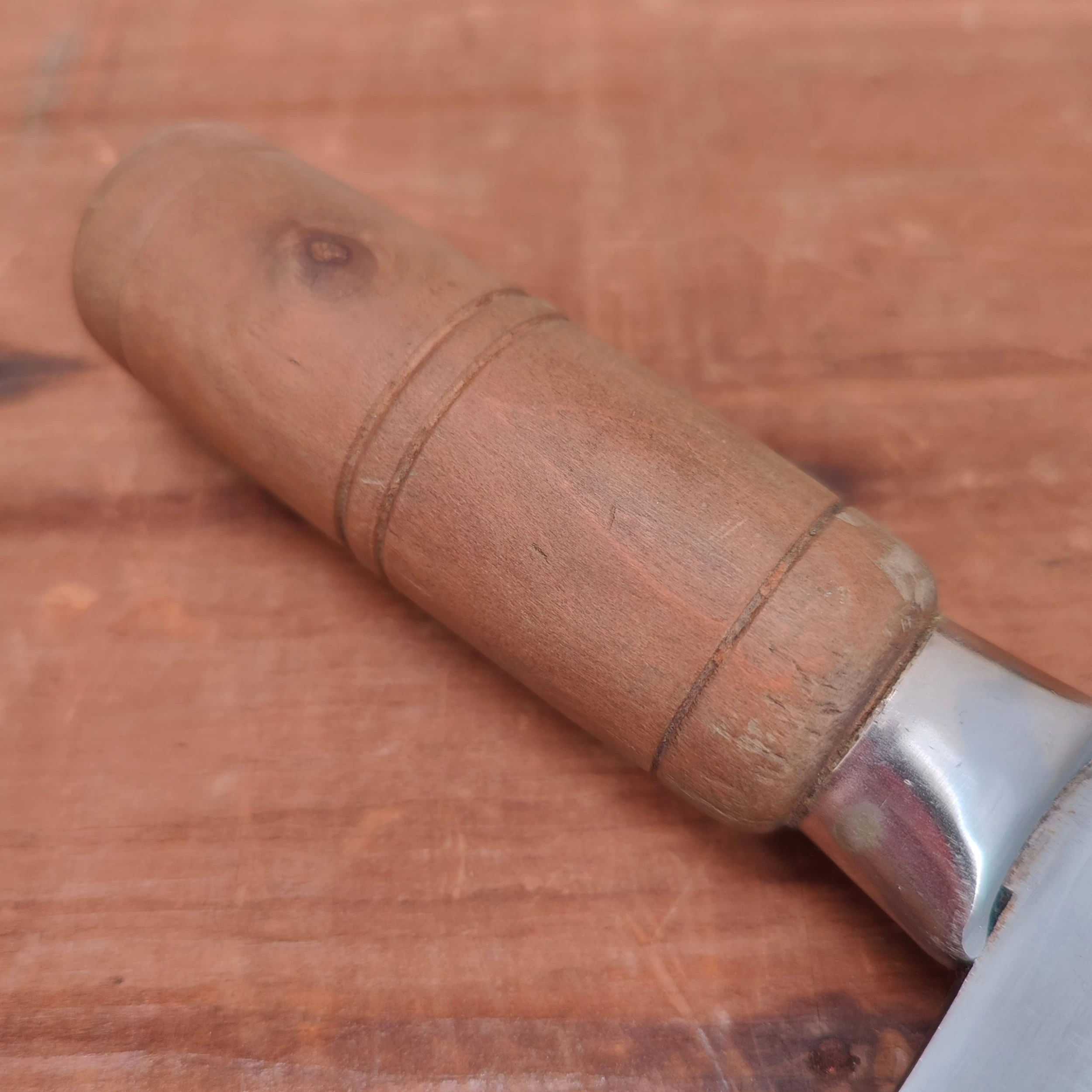 Vintage Ho Ching Kee Lee Chinese Cleaver Mid Weight Carbon Steel Hong Kong 5 Vintage Ho Ching Kee Lee Chinese Cleaver Mid Weight Carbon Steel Hong Kong - Image 3