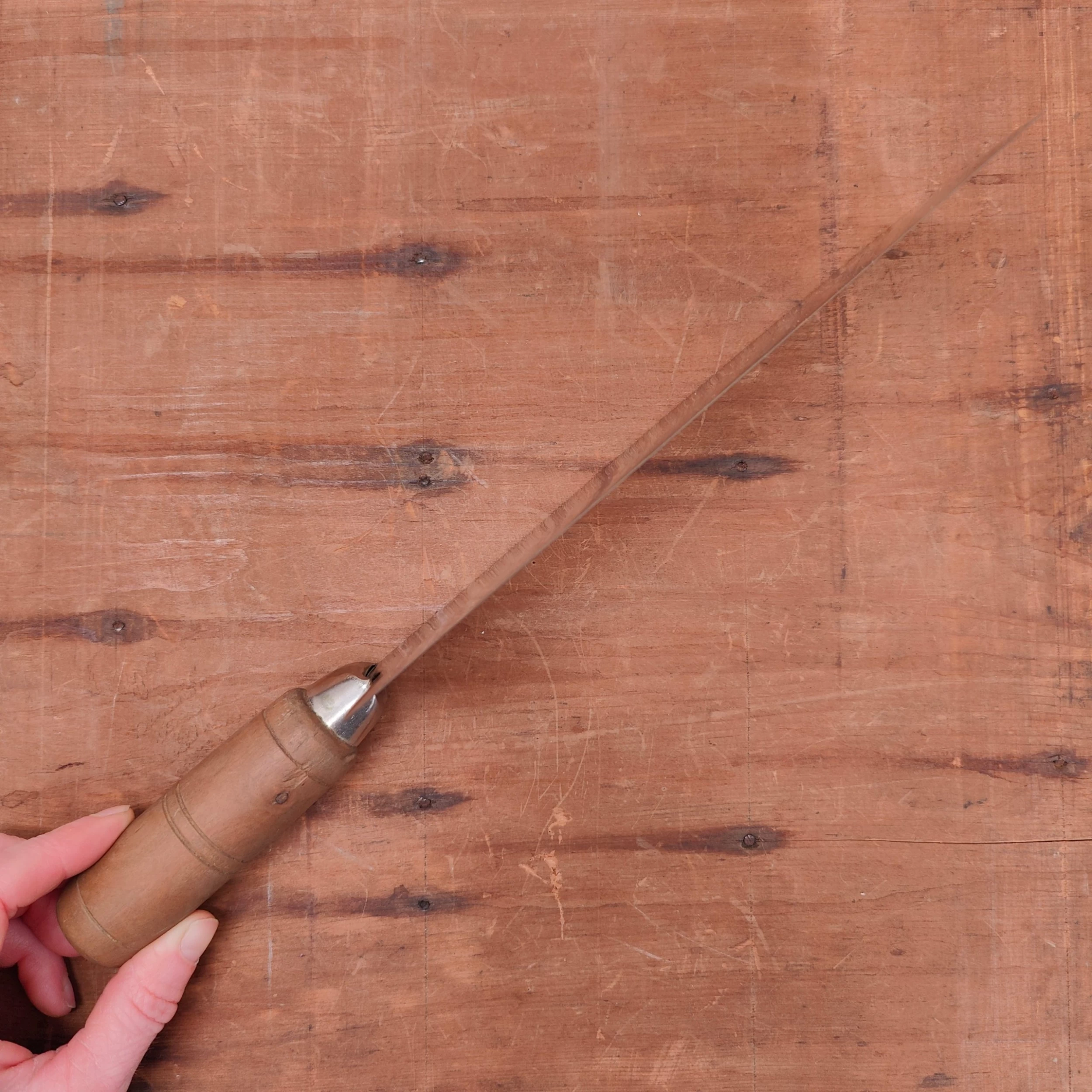 Vintage Ho Ching Kee Lee Chinese Cleaver Mid Weight Carbon Steel Hong Kong 7 Vintage Ho Ching Kee Lee Chinese Cleaver Mid Weight Carbon Steel Hong Kong - Image 5