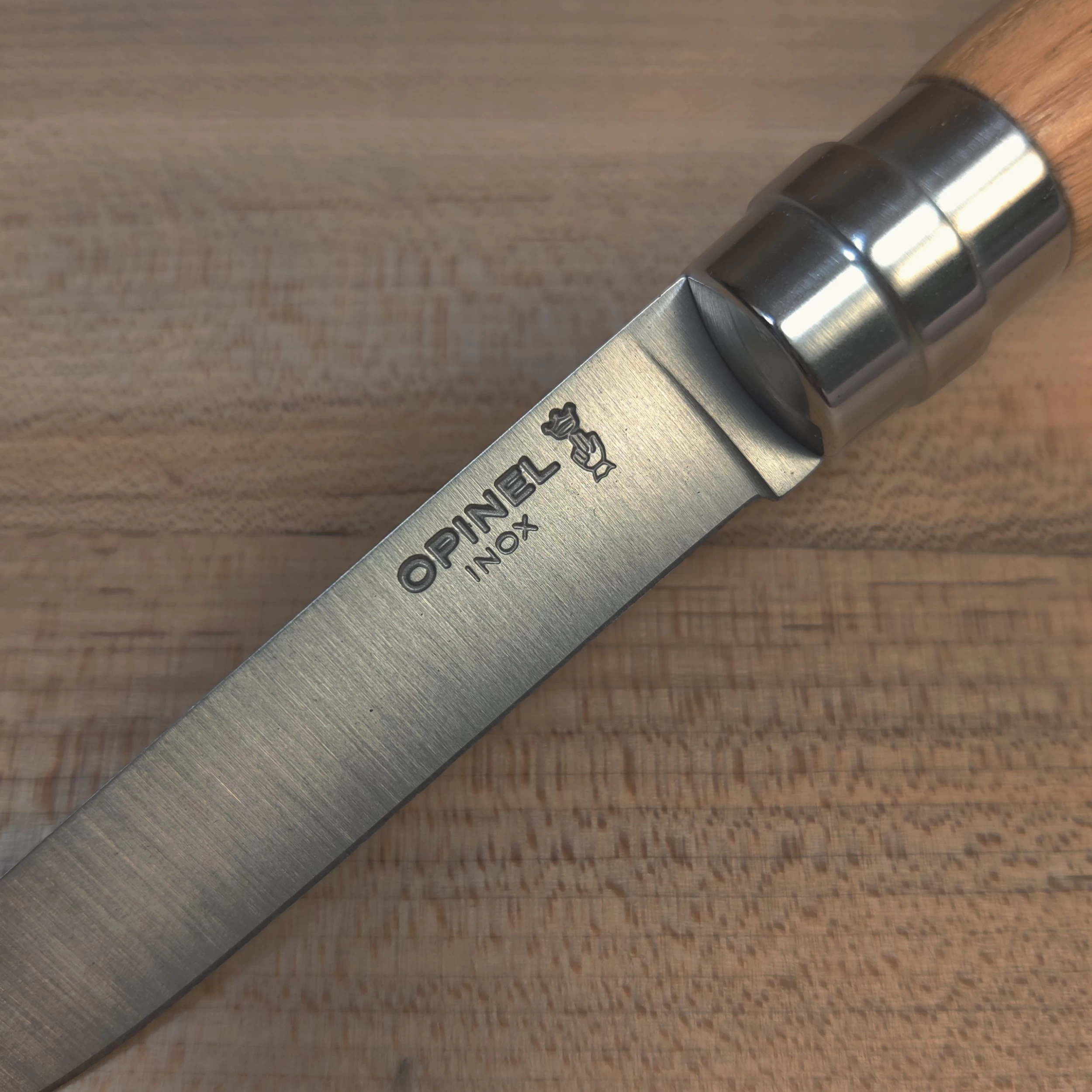 Opinel Set Of 4 Table Chic Ashwood Steak Knives 6 Opinel Set Of 4 Table Chic Ashwood Steak Knives - Image 4