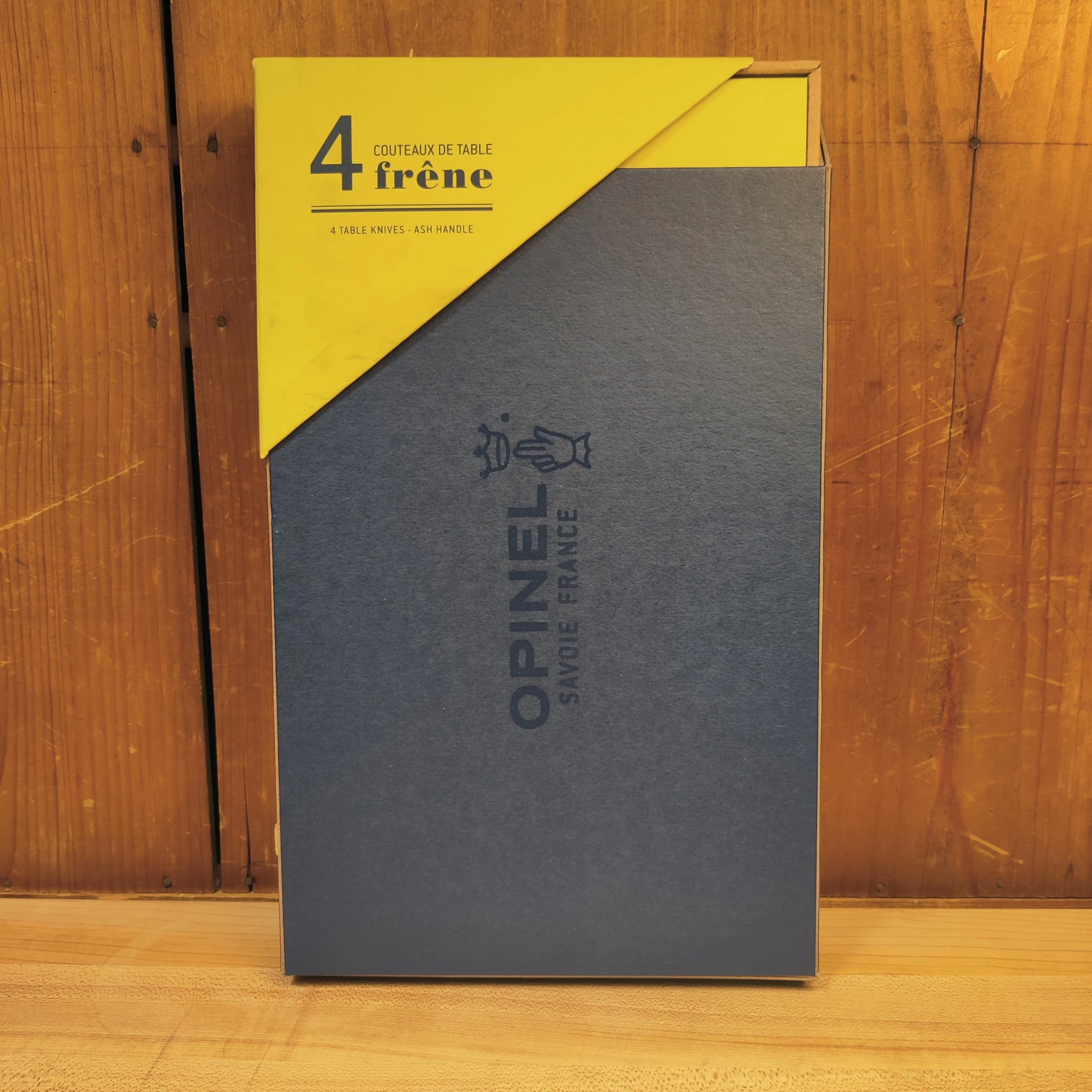 Opinel Set Of 4 Table Chic Ashwood Steak Knives 8 Opinel Set Of 4 Table Chic Ashwood Steak Knives - Image 6