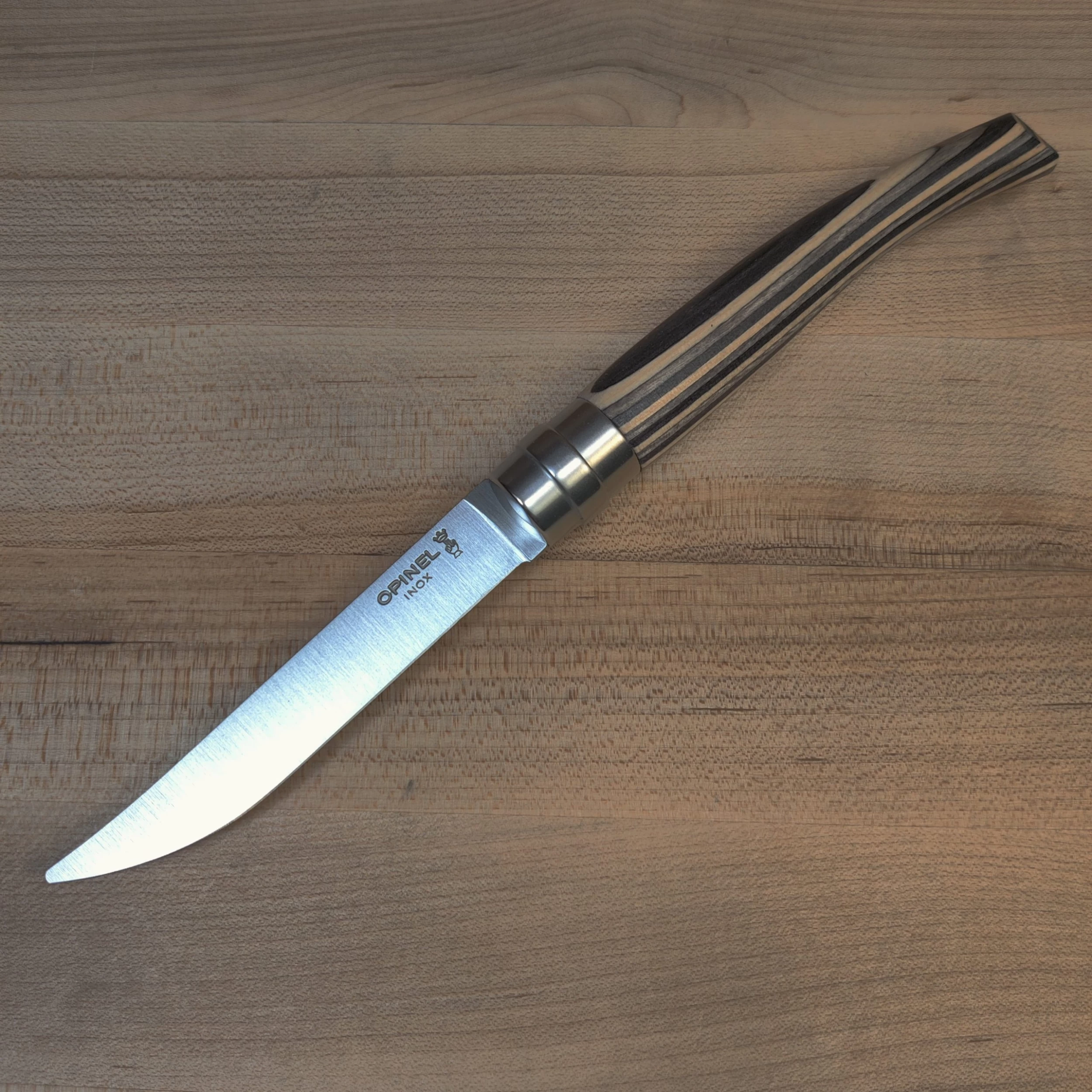 Opinel Set Of 4 Table Chic Birch Wood Steak Knives 6 Opinel Set Of 4 Table Chic Birch Wood Steak Knives - Image 4