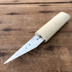 Baishinshi Kiridashi Wood Carving Knife W/ Wooden Handle & Saya 20mm Wide -Knife shop baishinshi kiradashi wood carving knife w wooden h 2e893411 6ba5 4756 8244 81105e6c6cfa