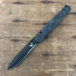 Benchmade 391SBK SOCP Folder - Serrated