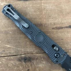 Benchmade 391SBK SOCP Folder - Serrated -Knife shop benchmade 391skb socp folder serrated handle back