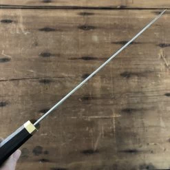 Blenheim Forge 205mm Gyuto Stainless Clad Aogami Super Oak & Brass -Knife shop blenheim forge 205mm gyuto stainless clad aogami s 01081252 72d6 4674 9f8f 436693ba2974