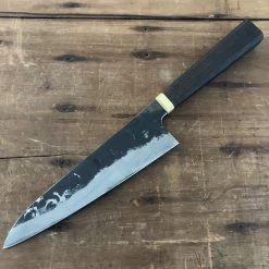 Blenheim Forge 205mm Gyuto Stainless Clad Aogami Super Oak & Brass -Knife shop blenheim forge 205mm gyuto stainless clad aogami s c473e93a b59d 4060 9f8d bd2de57f7c38