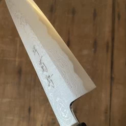 Sakai Kikumori 210mm Gyuto Aogami 1 Suminagashi Ho/Horn -Knife shop c5926456 05e5 4734 9ff1 ea188c35a96f