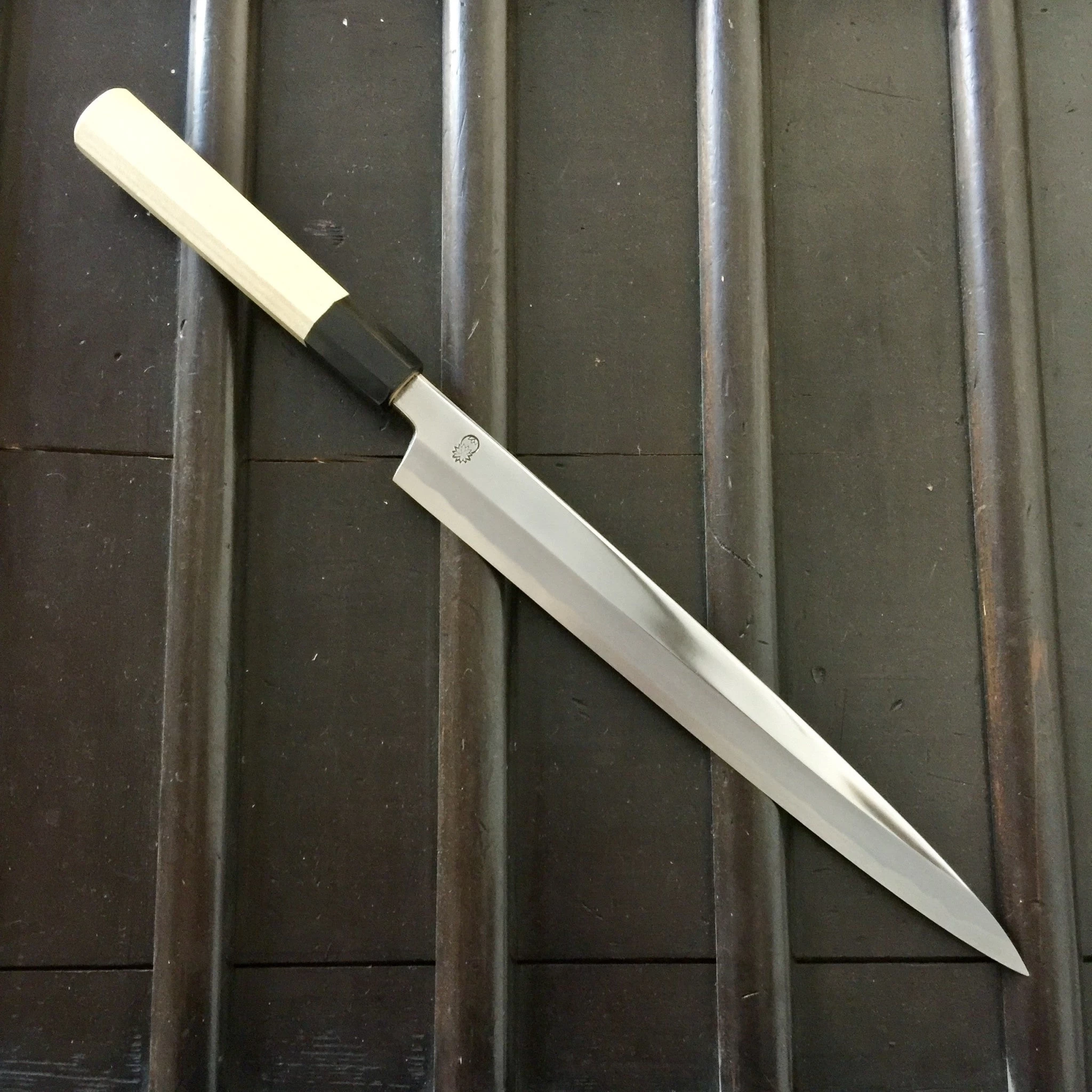 Sakai Kikumori Choyo 270mm Yanagi Aogami 1 With Saya 3 Sakai Kikumori Choyo 270mm Yanagi Aogami 1 With Saya