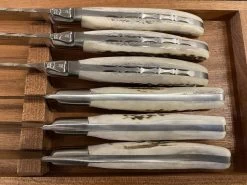 Fontenille Pataud Laguiole Steak Knife Set Of 6 Stag -Knife shop d1cb9ab5 f1a4 4d29 833d c8604594228c