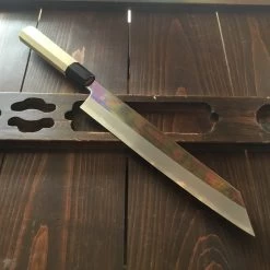 Sakai Kikumori Choyo 270mm Kiritsuke Gyuto Aogami 1 With Saya