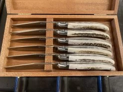 Fontenille Pataud Laguiole Steak Knife Set Of 6 Stag -Knife shop df5fd068 06a3 47eb 9023 c533295e8b9f