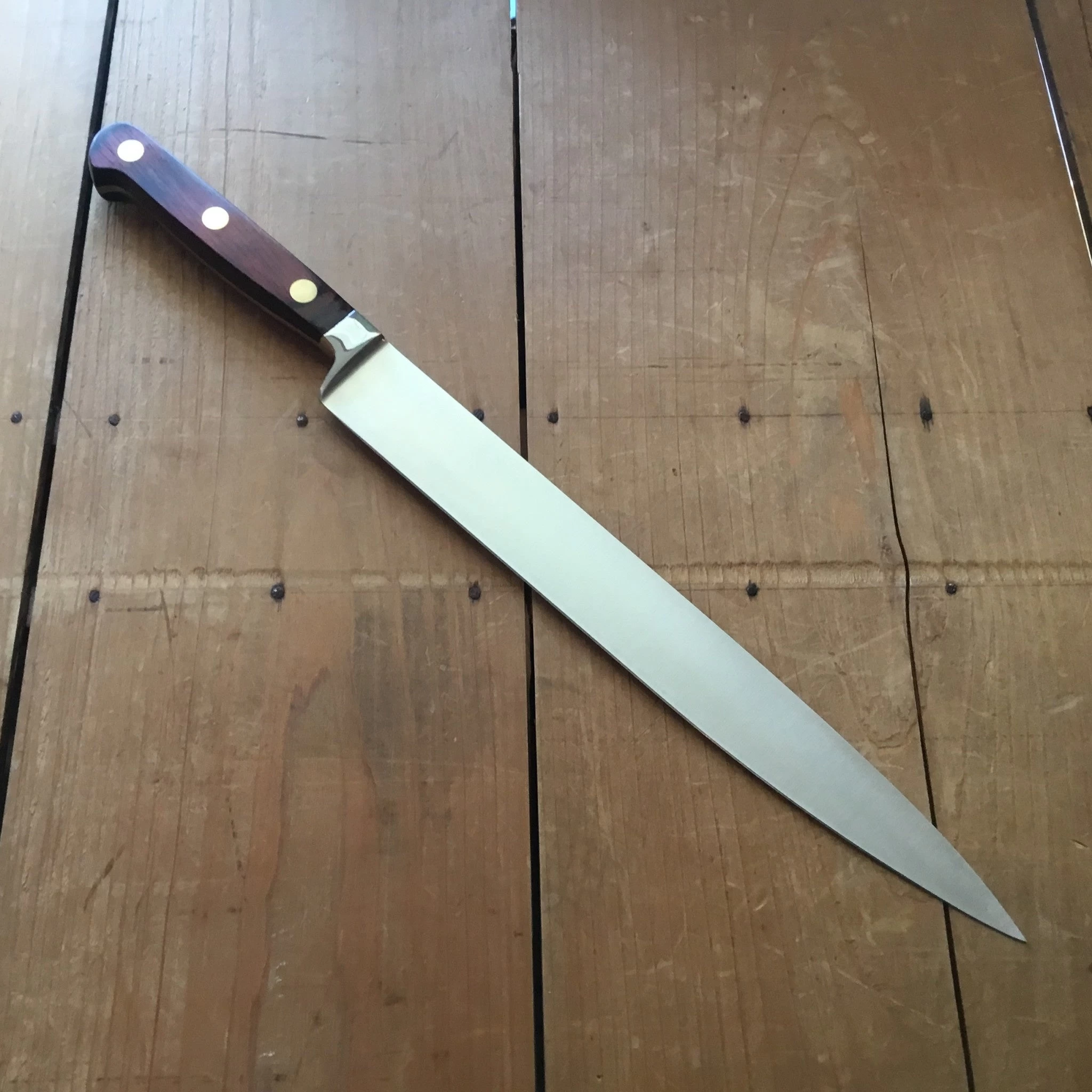 K Sabatier Auvergne 10" Slicer Stainless 4 K Sabatier Auvergne 10" Slicer Stainless - Image 2