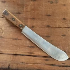 Vintage Foster Bros 12" Splitter Carbon Steel -Knife shop foster bros 12 splitter carbon steel back