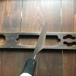 Ashi Hamono Ginga 165mm Wa-Santoku Swedish Stainless 7 Ashi Hamono Ginga 165mm Wa-Santoku Swedish Stainless -Knife shop fullsizerender 10