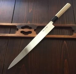 Sakai Kikumori Choyo 300mm Yanagi Ginsanko With Saya -Knife shop fullsizerender 5 03c8a1b7 75a4 4683 a0c9 f91910108e4a