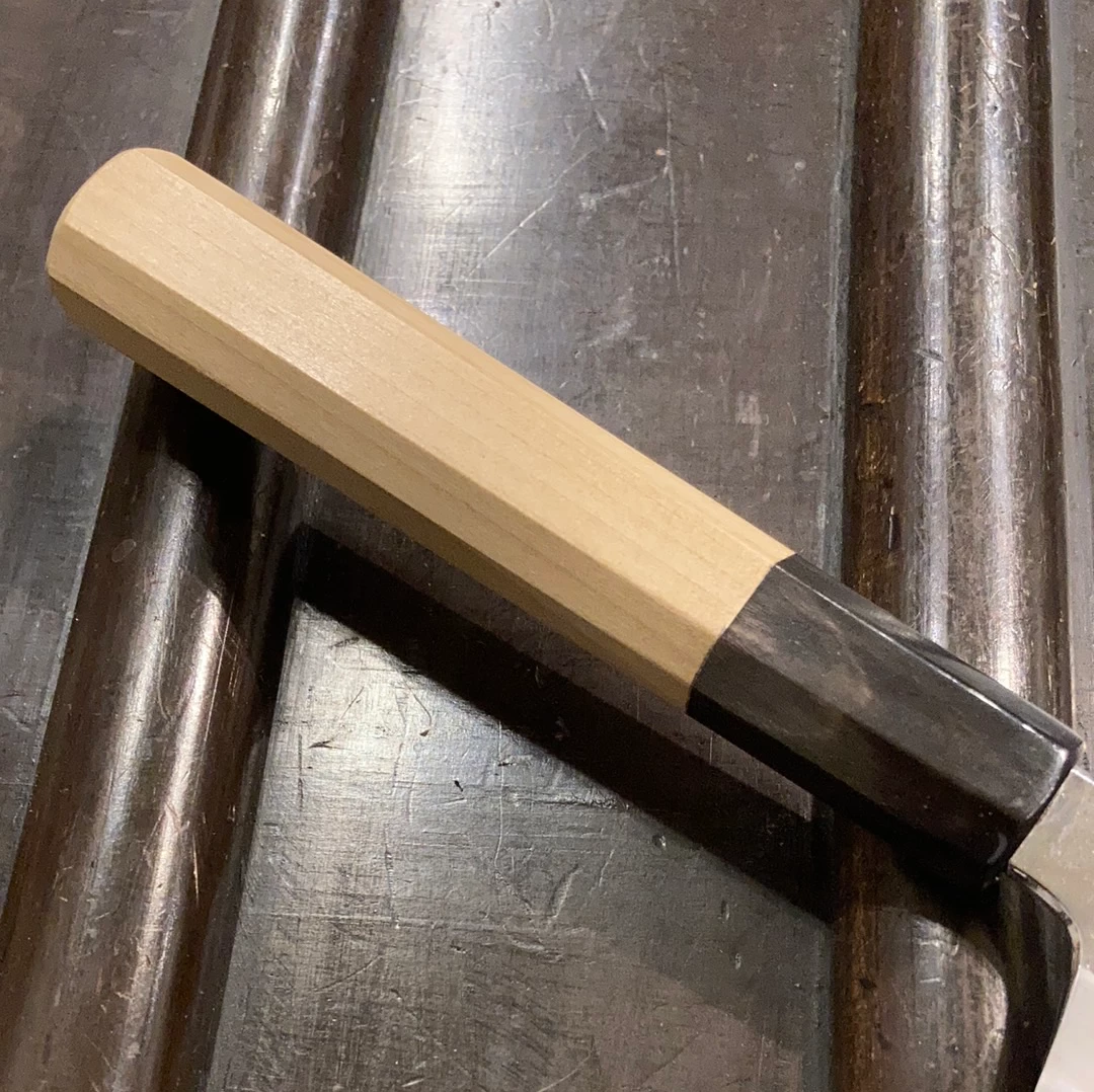 Sakai Kikumori Choyo 135mm Kiritsuke Petty Shirogami 2 With Saya 4 Sakai Kikumori Choyo 135mm Kiritsuke Petty Shirogami 2 With Saya - Image 2