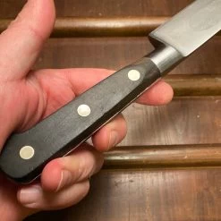 Vintage Sabatier Trumpet / Ancien Maison 12” Round Tip Carving Knife Stainless France 1950’s -Knife shop image 02b72267 815a 460b 858f d3792d14e40d