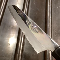 Sakai Kikumori Choyo 135mm Kiritsuke Petty Aogami 1 With Saya -Knife shop image 042dfc51 9976 4184 a047 d303836200a7