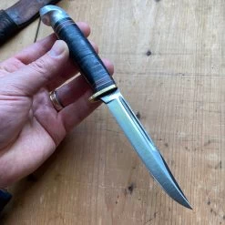 Vintage Western 4.25” Bird & Trout Fixed Blade Knife Boulder Colo. L48AGB 1950’s-60’s -Knife shop image 049c0250 669f 42b8 ac49 62369fee58e6