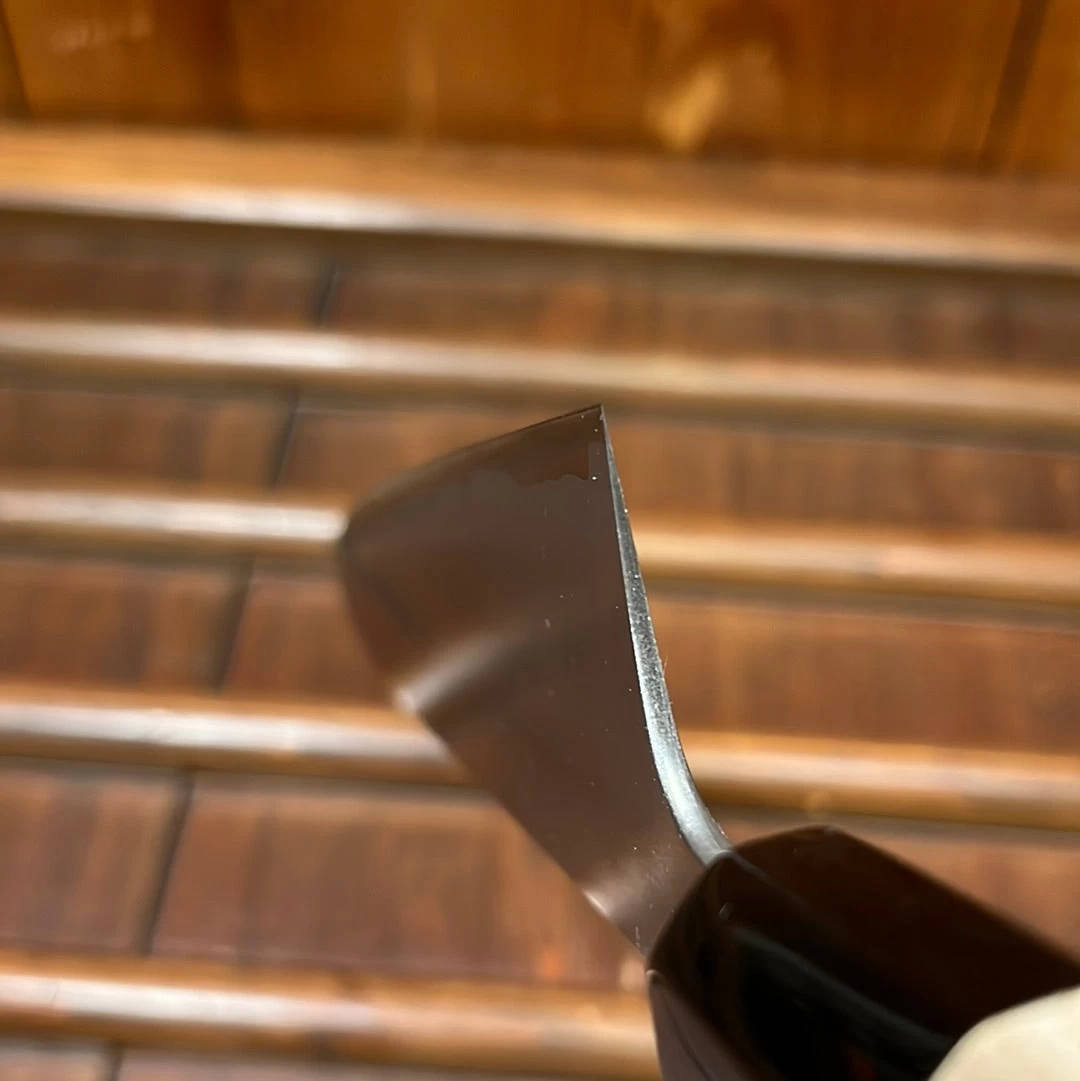 Wakui 210mm Gyuto Stainless Clad Shirogami 2 Migaki Warikomi Ho Octagonal 11 Wakui 210mm Gyuto Stainless Clad Shirogami 2 Migaki Warikomi Ho Octagonal - Image 9