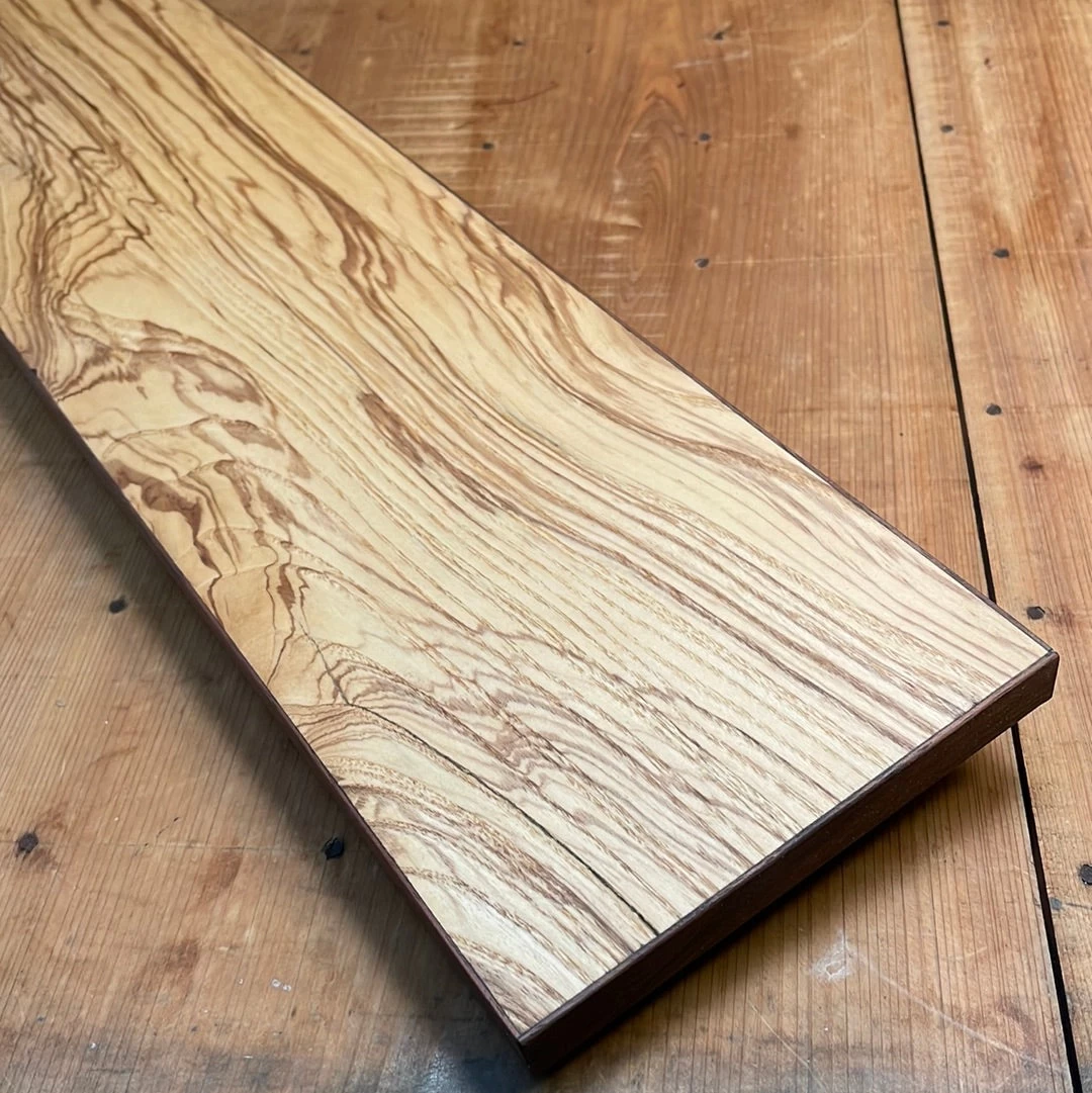 Knife En Place Heritage Select Large Quartersawn Zebrawood With Black Walnut Magnetic Knife Holder 4 Knife En Place Heritage Select Large Quartersawn Zebrawood With Black Walnut Magnetic Knife Holder - Image 2