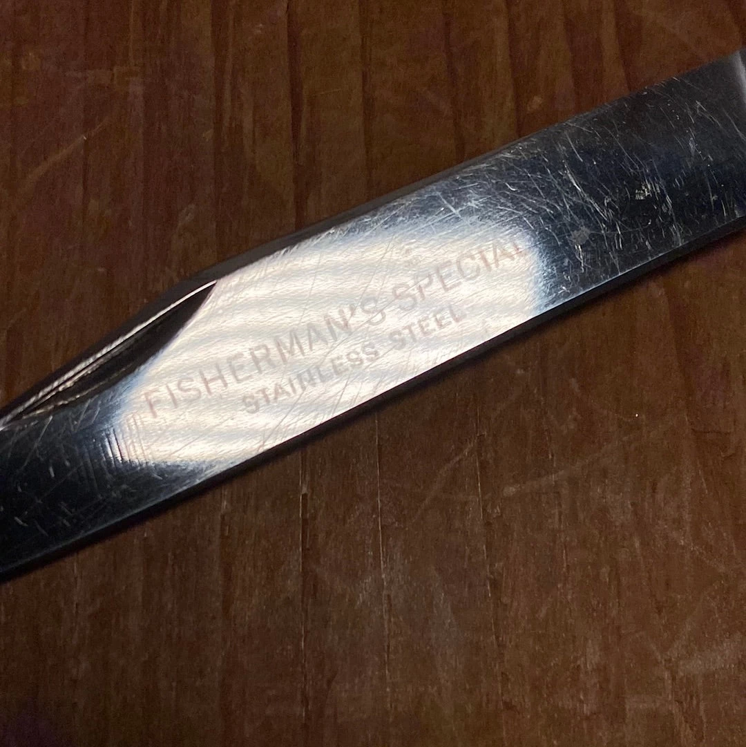 Vintage Schrade Walden 5” Fisherman’s Special Knife Stainless 1946-73 6 Vintage Schrade Walden 5” Fisherman’s Special Knife Stainless 1946-73 - Image 4