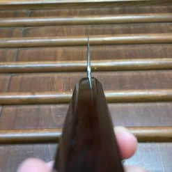 Hatsukokoro Komorebi 180mm Santoku Aogami 2 Damascus Ebony Handle -Knife shop image 07333f51 1b0a 48e7 85a5 0e4fbe302495