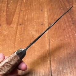 Steelport 4” Paring Knife 52100 Carbon Steel Stabilized Maple -Knife shop image 07fd3cc7 91c3 4f11 98b8 d1e3aca2dd49