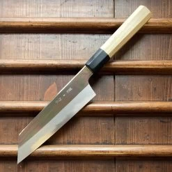 Sakai Kikumori Choyo 180mm Kiritsuke Santoku Shirogami 2 With Saya -Knife shop image 08794248 28c6 4565 932a ce5891823775