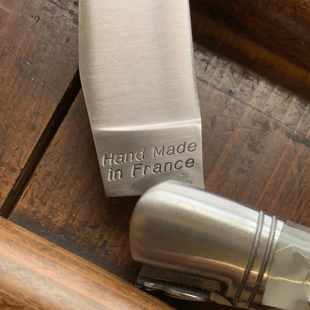 Fontenille Pataud Laguiole Nature 12cm Pocket Knife Phosphorescent Lockback 9 Fontenille Pataud Laguiole Nature 12cm Pocket Knife Phosphorescent Lockback - Image 7