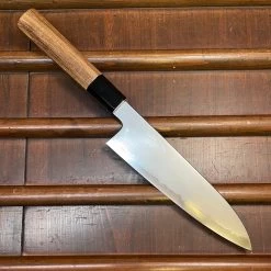 Myojin Naohito 180mm Gyuto SG2 Stainless Kasumi Teak