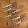 Vintage Herman Hahn Solingen Set Of 6 Ea Table Knives And Forks Stainless 2 Vintage Herman Hahn Solingen Set Of 6 Ea Table Knives And Forks Stainless -Knife shop image 0aca900b 338d 40a6 a6a6 bd961e8a2006