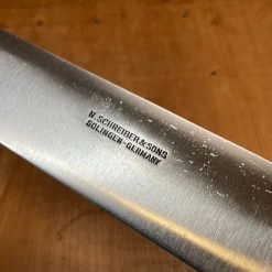 Vintage N Schreiber & Sons 10" Hand Forged Carbon Steel Slicer ~1950's 12 Vintage N Schreiber & Sons 10" Hand Forged Carbon Steel Slicer ~1950's -Knife shop image 0af46617 5632 4ec6 8f65 f9080dbc6e51