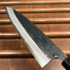 Kumokage 240mm Gyuto Aogami 2 Carbon Kurouchi Damascus Teak Horn -Knife shop image 0b935f70 b42b 4fc1 afbc 7b103a83b888