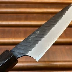 Nigara Hamono 150mm Petty SG2 Kurouchi Tsuchime Wenge -Knife shop image 0f977cdf 486e 4842 aff0 222e3e81ebb1