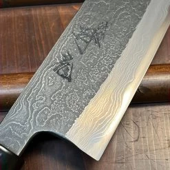 Tsukasa Hinoura 240mm Gyuto Shirogami Warikomi Kitaeji Suminagashi Double Horn Enju 16 Tsukasa Hinoura 240mm Gyuto Shirogami Warikomi Kitaeji Suminagashi Double Horn Enju -Knife shop image 129fdfad 35ac 465d ae7f 4ff7965c5999