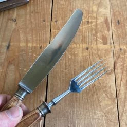 Vintage Herman Hahn Solingen Set Of 6 Ea Table Knives And Forks Stainless -Knife shop image 12c49e7d 32f0 401f be98 771c2a6e6159