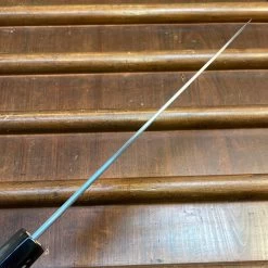 Sakai Kikumori Nakagawa 210mm Gyuto Aogami 1 Kurouchi Burnt Chestnut W/ Saya -Knife shop image 14beb1e3 eb22 4193 998f b605bcb3b1d4