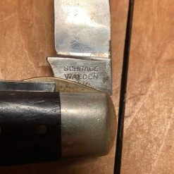Vintage Schrade Walden 3.75” Electricians Knife Bow Tie Shield & Rosewood 1946-73 -Knife shop image 155bd7eb c79c 4c69 acb8 a7580043f091