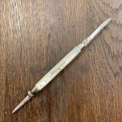 Vintage T Hessenbruch & Co 2 7/8" Pen Knife Pearl 1873-1906 Philadelphia -Knife shop image 160db466 64d1 4ee3 8a10 a07c4c62b075