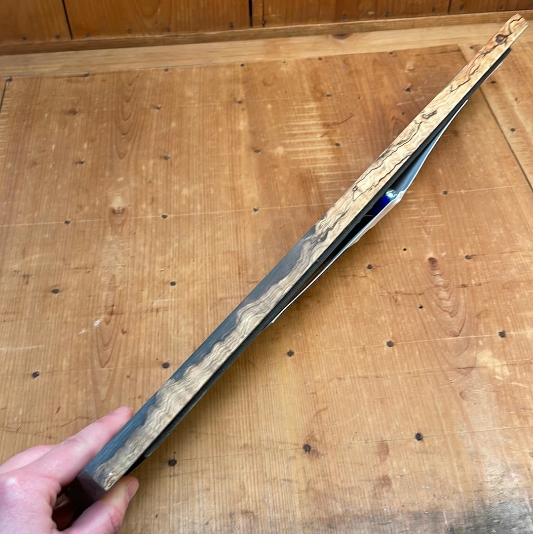 Knife En Place Harmony Select Large Spalted Curly Maple With Translucent Black Epoxy Magnetic Knife Holder 6 Knife En Place Harmony Select Large Spalted Curly Maple With Translucent Black Epoxy Magnetic Knife Holder - Image 4