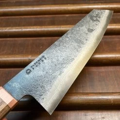 Blenheim Forge 180mm Bunka Santoku Iron Clad Aogami Super Walnut & Copper -Knife shop image 1771ee87 ba47 4de0 8702 bb9abf57b522