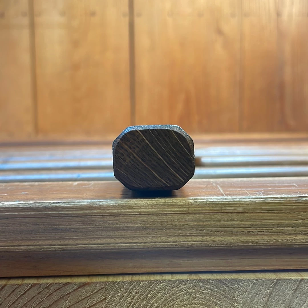 Hado Sumi 180mm Bunka Shirogami 2 Kurouchi Finish Burnt Oak 10 Hado Sumi 180mm Bunka Shirogami 2 Kurouchi Finish Burnt Oak - Image 8