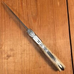 Fontenille Pataud Pialincu 10.5cm Pocket Knife Ash Burl Lockback -Knife shop image 1882baae 6e61 46bc 953d 2043264169d8