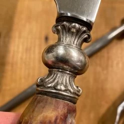 Vintage LF&C Universal Carving 3Pc Set Knife Fork Steel Carbon Steel Stag Sterling -Knife shop image 193aef42 7c2a 4974 a311 226e804fc612