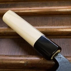 Kaji-bei 135mm Santoku Iron Clad Shirogami 2 Kurouchi Buffalo Horn 10 Kaji-bei 135mm Santoku Iron Clad Shirogami 2 Kurouchi Buffalo Horn -Knife shop image 1b669794 b29f 46d2 9326 f5c4ff3b10a0