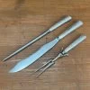Vintage Crown Cutlery Co Carving Set Carbon Steel Sterling Sheffield -Knife shop image 1dfcf2ba a1ce 4423 970c 57008273de6e