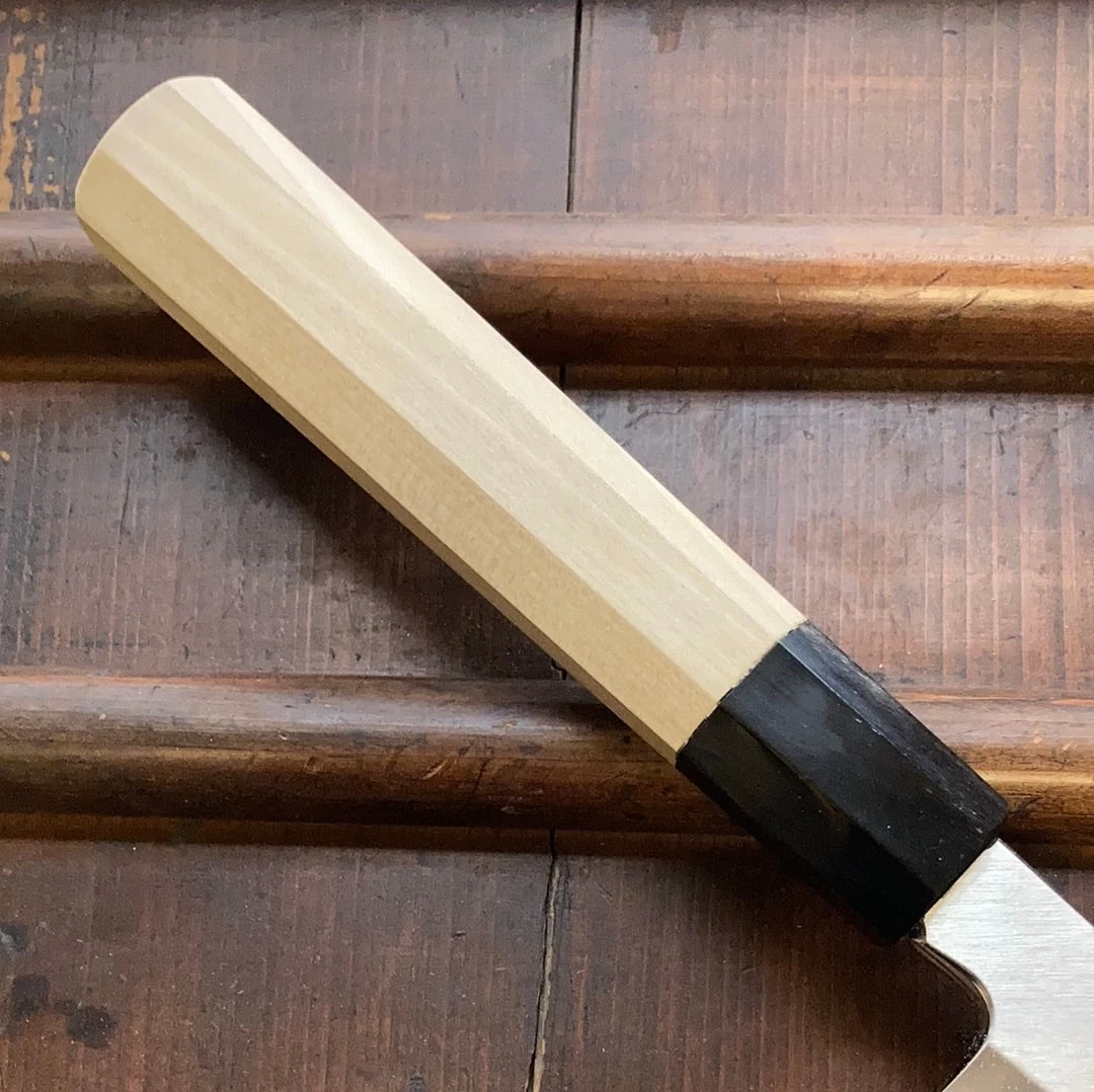 Hitohira Kikuchiyo Manzo 300mm Yanagi Aogami 2 Ho Wood With Saya 6 Hitohira Kikuchiyo Manzo 300mm Yanagi Aogami 2 Ho Wood With Saya - Image 4