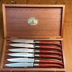 Fontenille Pataud Laguiole Steak Knife Set Of 6 Rosewood 10 Fontenille Pataud Laguiole Steak Knife Set Of 6 Rosewood -Knife shop image 1f683b31 4425 4361 91cf 55bd014b5a64